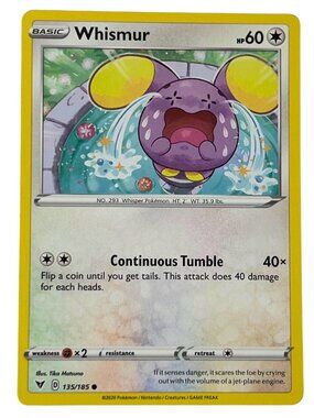 Whismur 135/185 Common Normal Vivid Voltage